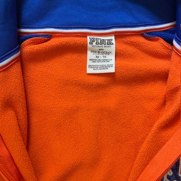 VICTORIA SECRET PINK NEW YORK METS FULL ZIP JACKET XS - Picture 4 of 6